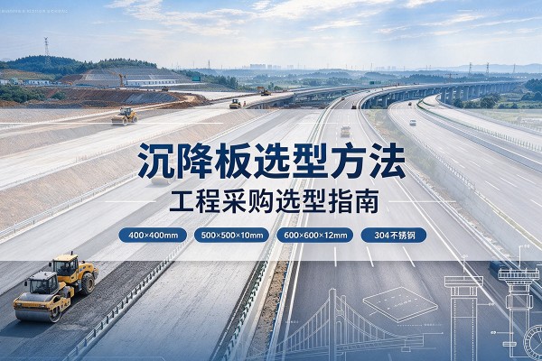 嘉兴沉降板选择方法