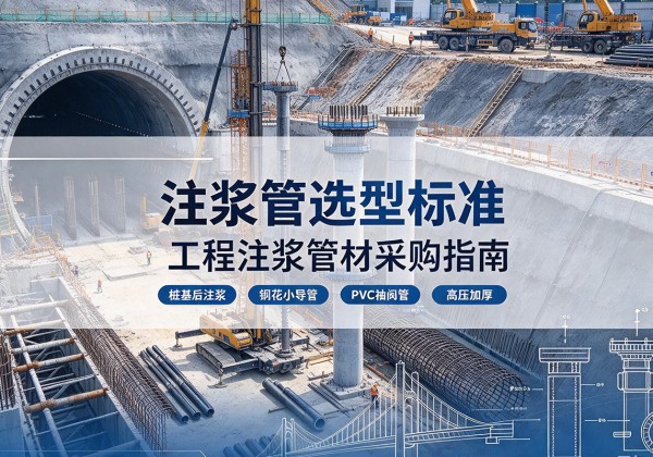 嘉兴注浆管选型标准